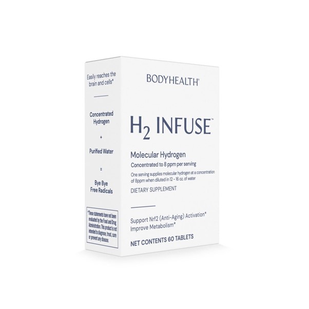 Body Health H2 Infuse-Molecular Hydrogen 60 tabs